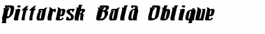 Download Pittoresk Bold Oblique Font
