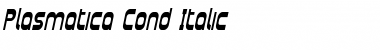 Plasmatica Cond Italic Font