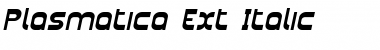 Plasmatica Ext Italic Font
