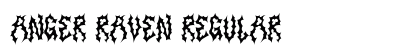 Anger Raven Regular Font Anger Raven Regular Font Preview