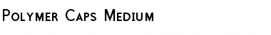 Download Polymer Caps-Medium Font