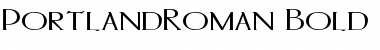 Download PortlandRoman Font