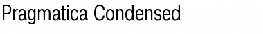 Pragmatica Condensed Condensed Font