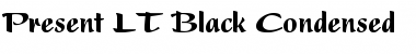 Download Present LT BlackCondensed Font