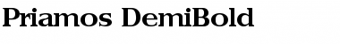 Priamos-DemiBold Regular Font