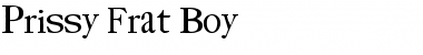 Download Prissy Frat Boy Font