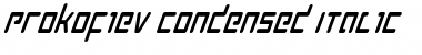 Download Prokofiev Condensed Italic Font