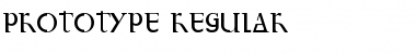 Prototype Regular Font