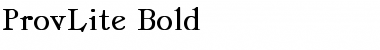 Download ProvLite Bold Font