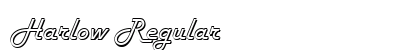 Harlow Regular Font Harlow Regular Font Preview