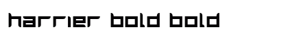 Harrier Bold Bold Font Harrier Bold Bold Font Preview