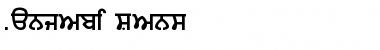 Download Punjabi Sans Font