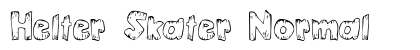 Helter Skater Normal Font Helter Skater Normal Font Preview