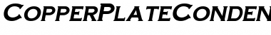CopperPlateCondensed Bold-Italic