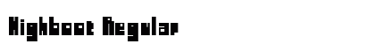 Highboot Regular Font Highboot Regular Font Preview