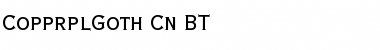 CopprplGoth Cn BT Regular Font