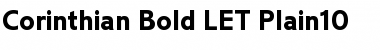 Download Corinthian Bold LET Font