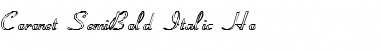 Coronet-SemiBold-Italic Ho Regular Font