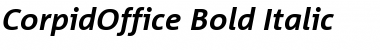 CorpidOffice Bold Italic