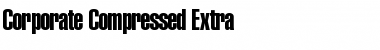 Download Corporate Compressed Extra Font