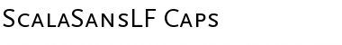 ScalaSansLF Regular Font