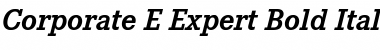 Download Corporate E Expert BQ Font
