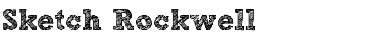 Sketch Rockwell Regular Font