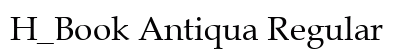 H_Book Antiqua Regular Font Preview H_Book Antiqua Regular Font Preview