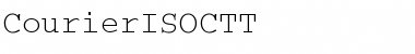 CourierISOCTT Regular Font