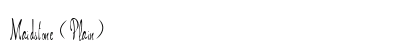 Maidstone (Plain) Font Preview Maidstone (Plain) Font Preview
