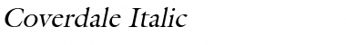 Coverdale Italic Font