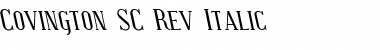 Covington SC Rev Italic