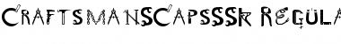 CraftsmanSCapsSSK Regular Font