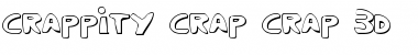 Download Crappity-Crap-Crap 3D Font