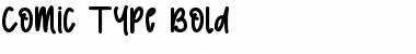 Download Comic Type Bold Font