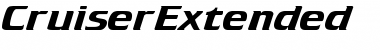 Download CruiserExtended Font