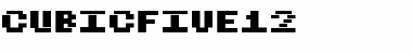 CubicFive12 Bold Font