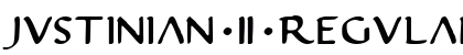 Justinian 2 Regular Font Justinian 2 Regular Font Preview