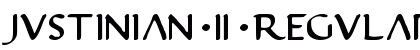 Justinian 2 Regular Font Justinian 2 Regular Font Preview