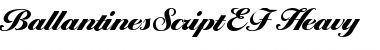 BallantinesScriptEF Regular Font