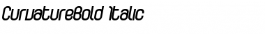 Download CurvatureBold Italic Font