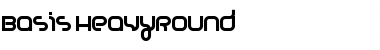 Basis HeavyRound Font
