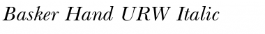 Baskerville Handcut Italic