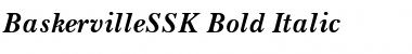 BaskervilleSSK Bold Italic