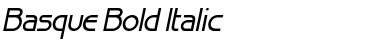 Basque Bold Italic