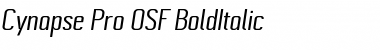 Cynapse Pro OSF BoldItalic