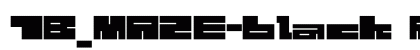 1B_MAZE-black Regular Font 1B_MAZE-black Regular Font Preview