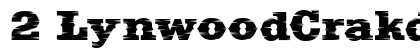 2 LynwoodCrakd DNA Regular Font Preview 2 LynwoodCrakd DNA Regular Font Preview