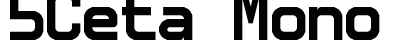 5Ceta Mono Regular Font Preview 5Ceta Mono Regular Font Preview