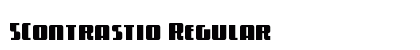 5Contrastio Regular Font Preview 5Contrastio Regular Font Preview
